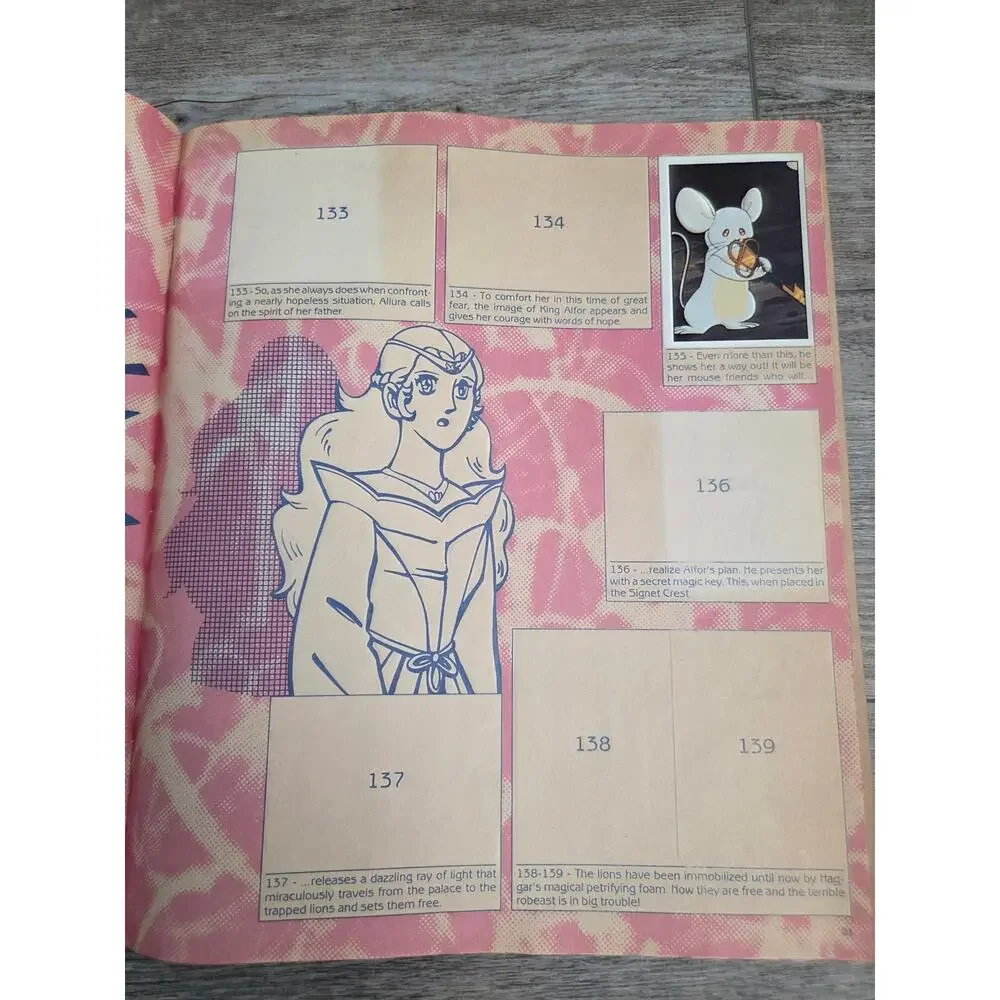 Vintage 1984 Panini Voltron: Defender of the Universe Sticker Album Collectible!